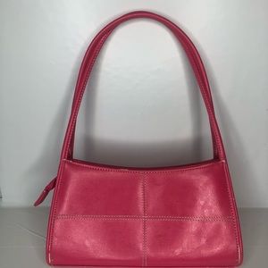 Pink Baguette mini purse